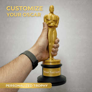 Oscar Trophy, Funny Gift, Custom Engraved Plaque