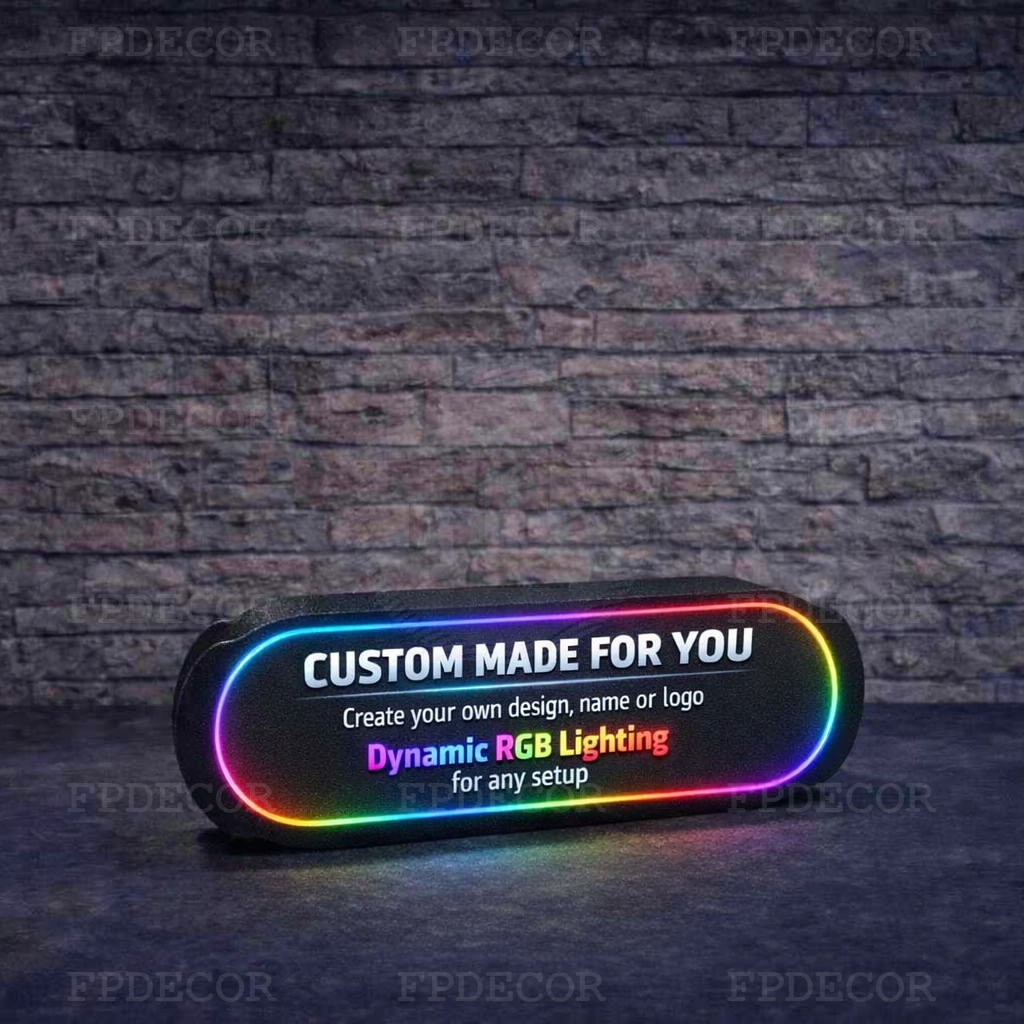 ONE Custom RGB Light Box, Personalized Photo, Logo, Image - Image 2